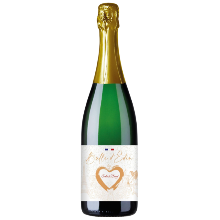 Bulle dÉden Vin blanc pétillant désalcoolisé Vin de France | Château clos de Boüard